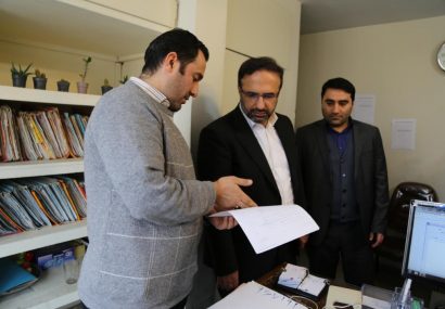 بازدید سرزده رئیس کل دادگستری البرز از اجرای احکام مدنی کرج