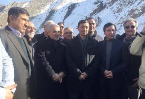 معاون اول رئیس جمهور از قطعه یک آزاد راه تهران شمال بازدید کرد