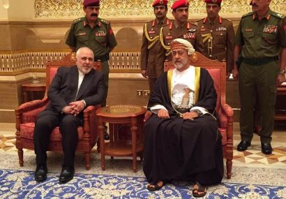 ظریف با سلطان هیثم بن طارق پادشاه جدید عمان دیدار کرد