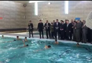 مجموعه ورزشی آفتاب در روستای گلستانک مهرشهر افتتاح شد