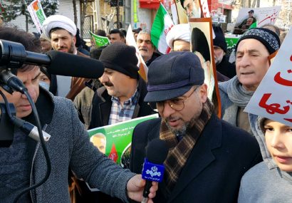 پیام تشکر شهردار کمالشهر از حضور مردم غیور کمالشهر در راهپیمایی ۲۲ بهمن