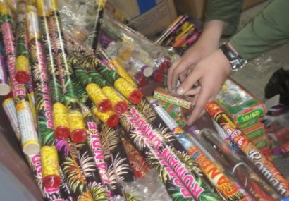 کشف بیش از سه هزار مواد محترقه غیر مجاز در کرج