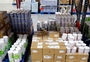 کشف بیش از ۲ هزار عدد مایع ضدعفونی کننده در اشتهارد