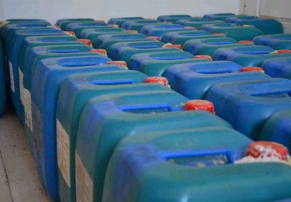 کشف بیش از ۸۰‌ هزار لیتر ماده ضد عفونی کننده تقلبی در البرز