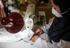 تولید و توزیع ماسک رایگان به همت کارآفرین فردیسی