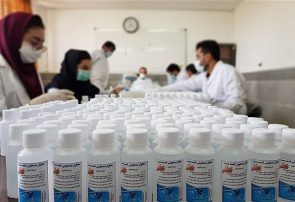 راه اندازی بیش از ۳۰ کارگاه تولید ماسک/تهیه و توزیع ۱۵ هزار لیتر مایع ضدعفونی بین مردم