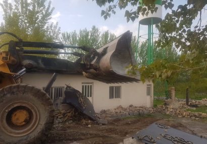 تخریب ۵۰ هکتار از اراضی زراعی و بناهای غیر مجاز در ساوجبلاغ