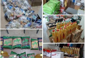 توزیع بسته های معیشتی برای رسانه ها/اقدام شایسته بسیج رسانه استان البرز