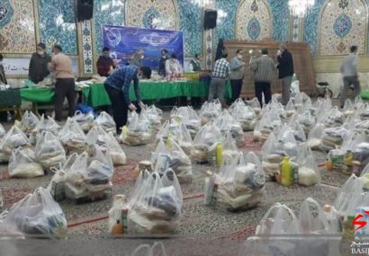 تهیه و توزیع ۱۰ هزار بسته کمک مومنانه در مناطق محروم