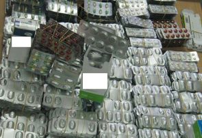 کشف بیش از ۱۵ هزار عدد داروی غیر مجاز در ساوجبلاغ