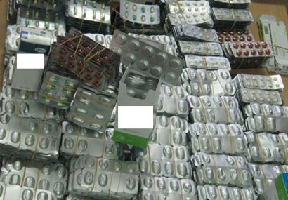 کشف بیش از ۱۵ هزار عدد داروی غیر مجاز در ساوجبلاغ