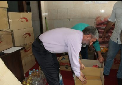 برگزاری رزمایش مواسات، همدلی و کمک مومنانه در شهرک صنعتی ماهدشت