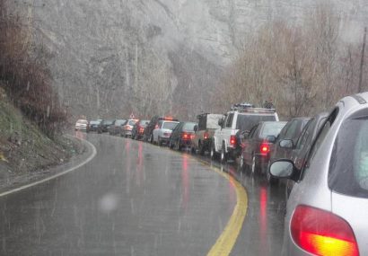 راه های البرز لغزنده است