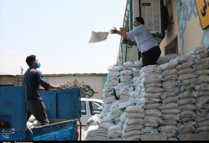توزیع ۳۰ تن برنج بین نیازمندان استان البرز+تصاویر