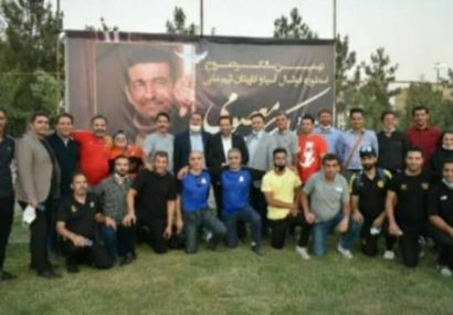 برگزاری دیدار دوستانه فوتبال یادواره بابک معصومی