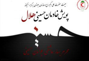 اجرای طرح نذر سلامت همراه با خادمان حسینی هلال