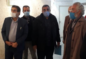 افتتاح نمایشگاه شعر و هنر کانون بسیج هنرمندان ساوجبلاغ