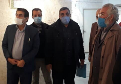 افتتاح نمایشگاه شعر و هنر کانون بسیج هنرمندان ساوجبلاغ