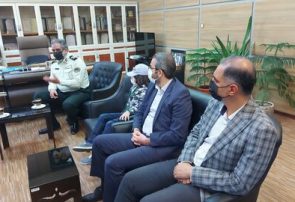 اعضای شورای شهر در ستاد فرماندهی انتظامی البرز حضور یافتند