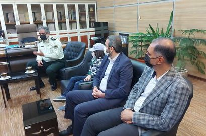 اعضای شورای شهر در ستاد فرماندهی انتظامی البرز حضور یافتند