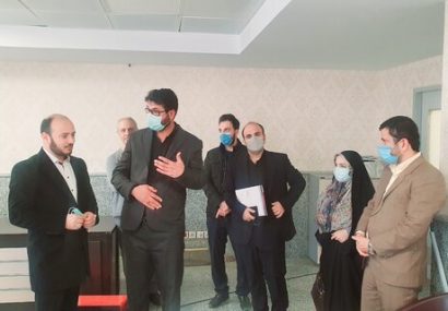 بازدید رئیس مرکز پژوهش شورا از دفتر نوسازی و تحول اداری