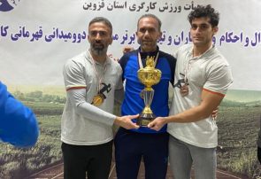 سازمان آتش نشانی کرج در مسابقات دو و میدانی کارگران کشور دوم شد