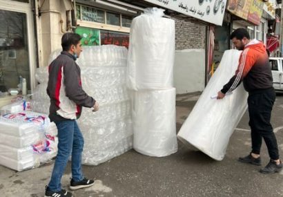 جمع آوری عوامل سد معبر از معابر منطقه ۹