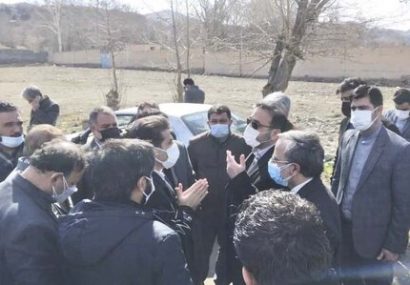 بازدید مسئولان قضایی استان البرز از پروژه ساماندهی رودخانه کرج