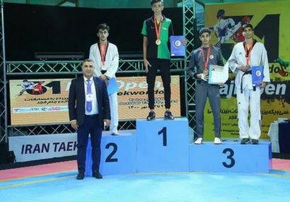 دانش آموز نخبه البرزی با ۵۹ مدال رنگارنگ در تکواندو