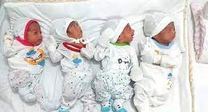 تولد نوزادان چهار قلو در کرج
