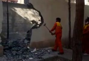 پاسخ شهرداری کرج به ادعای خلاف واقع «تخریب دیوار حسینیه شاهد»