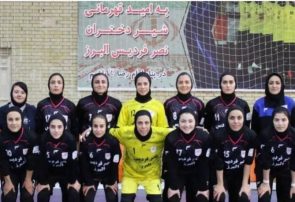تیم فوتسال بانوان نصر فردیس نایب قهرمان لیگ برتر شد