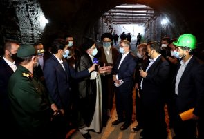 بازدید رئیس جمهور از خط ۲ قطارشهری کرج