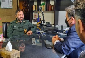 معارفه فرمانده جدید سپاه ناحیه حضرت علی اکبر(ع) اشتهارد