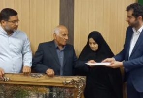 تجلیل  از خانواده محترم نیک فلاح به جهت عفو و چشم پوشی از خطای جوان کمالشهری