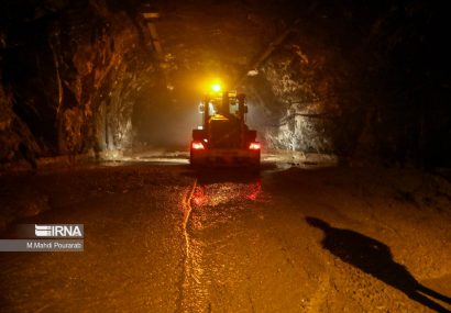 پاکسازی نهایی تونل های سیل زده جاده چالوس توسط شهرداری کرج آغاز شد