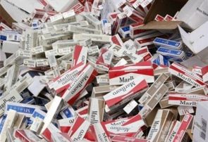 کشف ۱۳ میلیون نخ سیگار قاچاق در فردیس