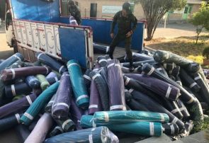 جریمه ۶ میلیارد ریالی قاچاقچی پارچه در البرز