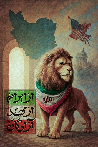 دهه هشتادی‌های کرج با استفاده از هوش مصنوعی عقب‌نشینی‌های آمریکا را به تصویر کشیدند